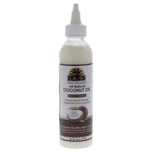 All Natural Coconut Oil For Hair And Skin by Okay for Unisex - 6 oz Oil